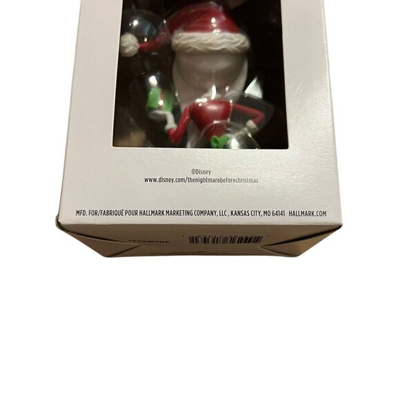 Hallmark Disney The Nightmare Before Christmas Jack Skellington Santa Ornament - Picture 4 of 8
